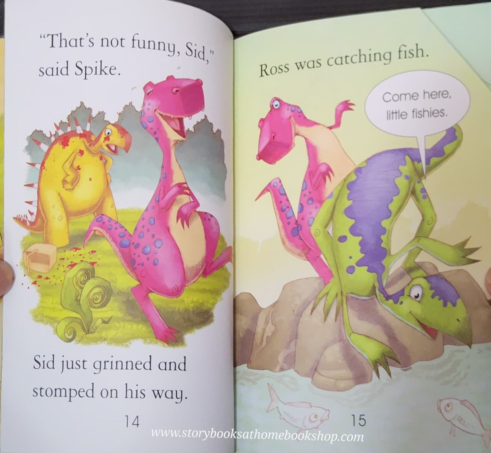 หนังสือนิทานปกอ่อน** ♥️USBORNE FIRST READING: THE DINOSAUR WHO LOST HIS ROAR