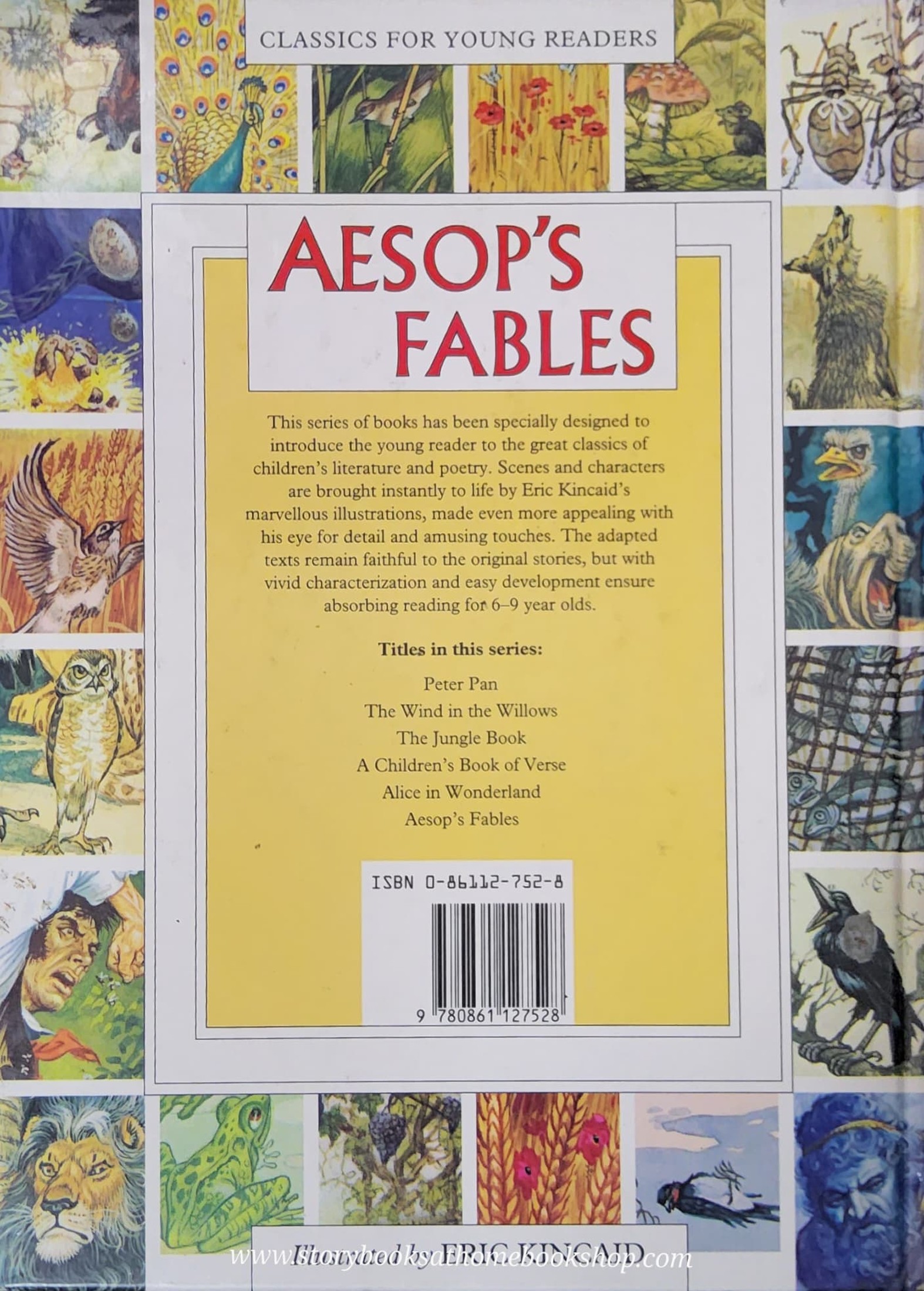 หนังสือนิทานปกแข็ง** ♥️CLASSICS FOR YOUNG READERS:AESOP'S FABLES