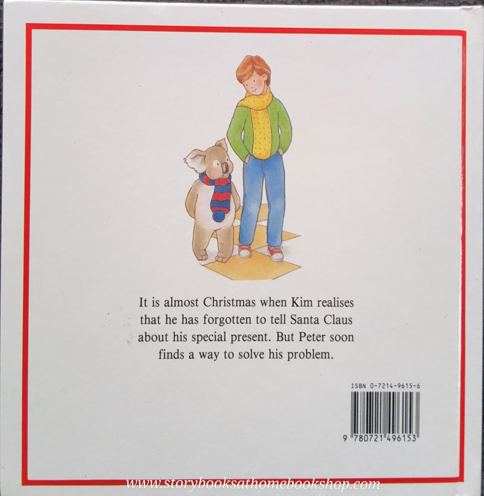 หนังสือนิทานปกแข็ง ** ♥️Kim meets Santa Claus