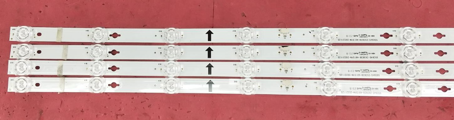 หลอดแบคไลน์ทีวี ทีซีแอล TCL ของแท้ถอดจากเครื่อง รุ่น55C645