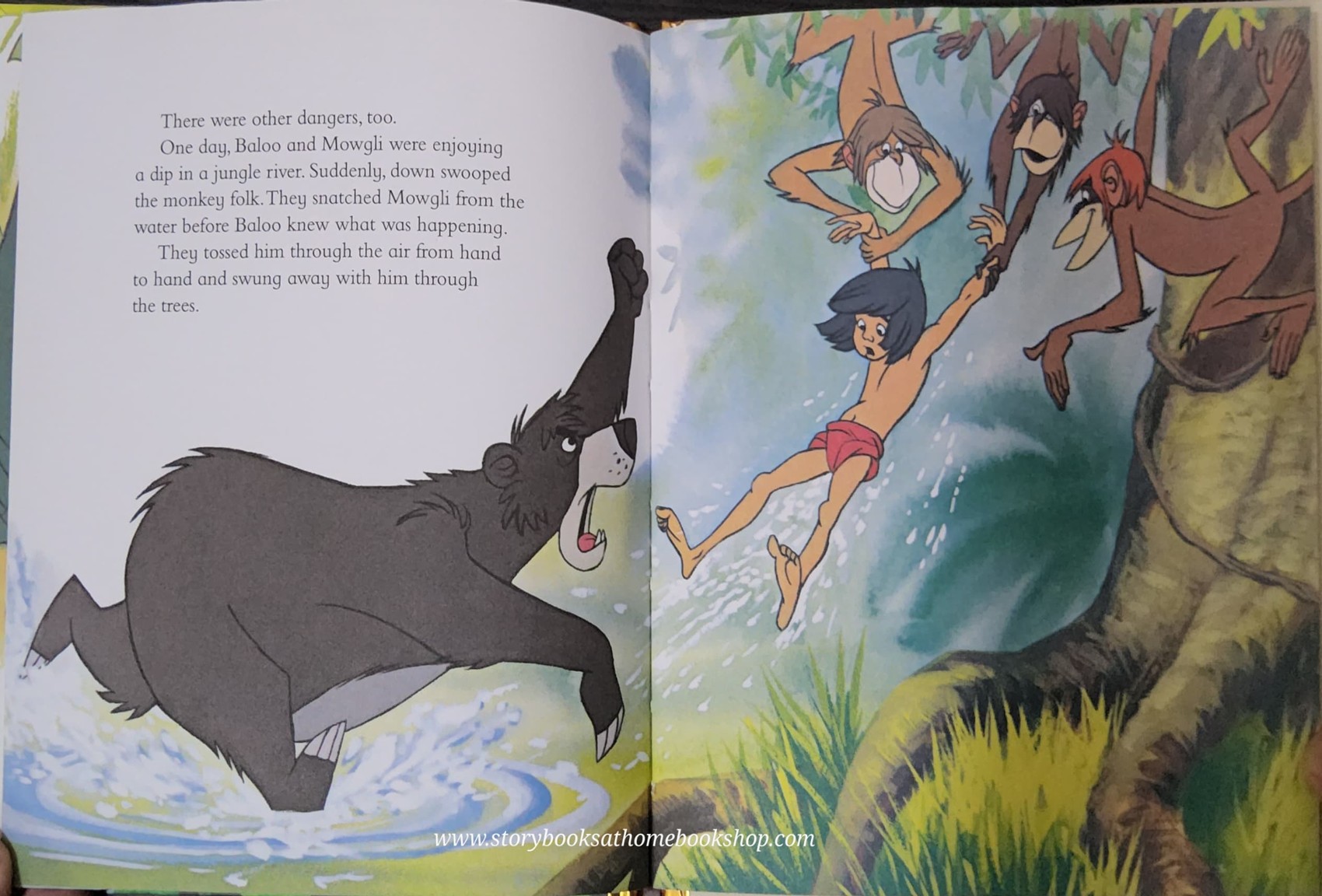 หนังสือนิทานปกแข็ง** 🍅🍓A TREASURE COVE STORY WALT DISNEY'S THE JUNGLE BOOK