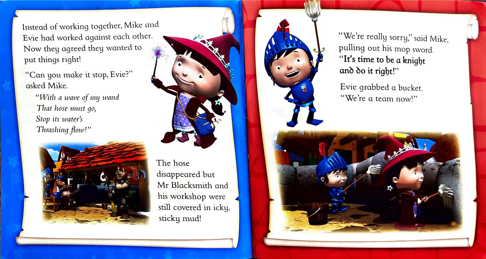 หนังสือนิทานปกอ่อน 🍅🍓 MIKE THE KNIGHT AND THE Fluttering Favour