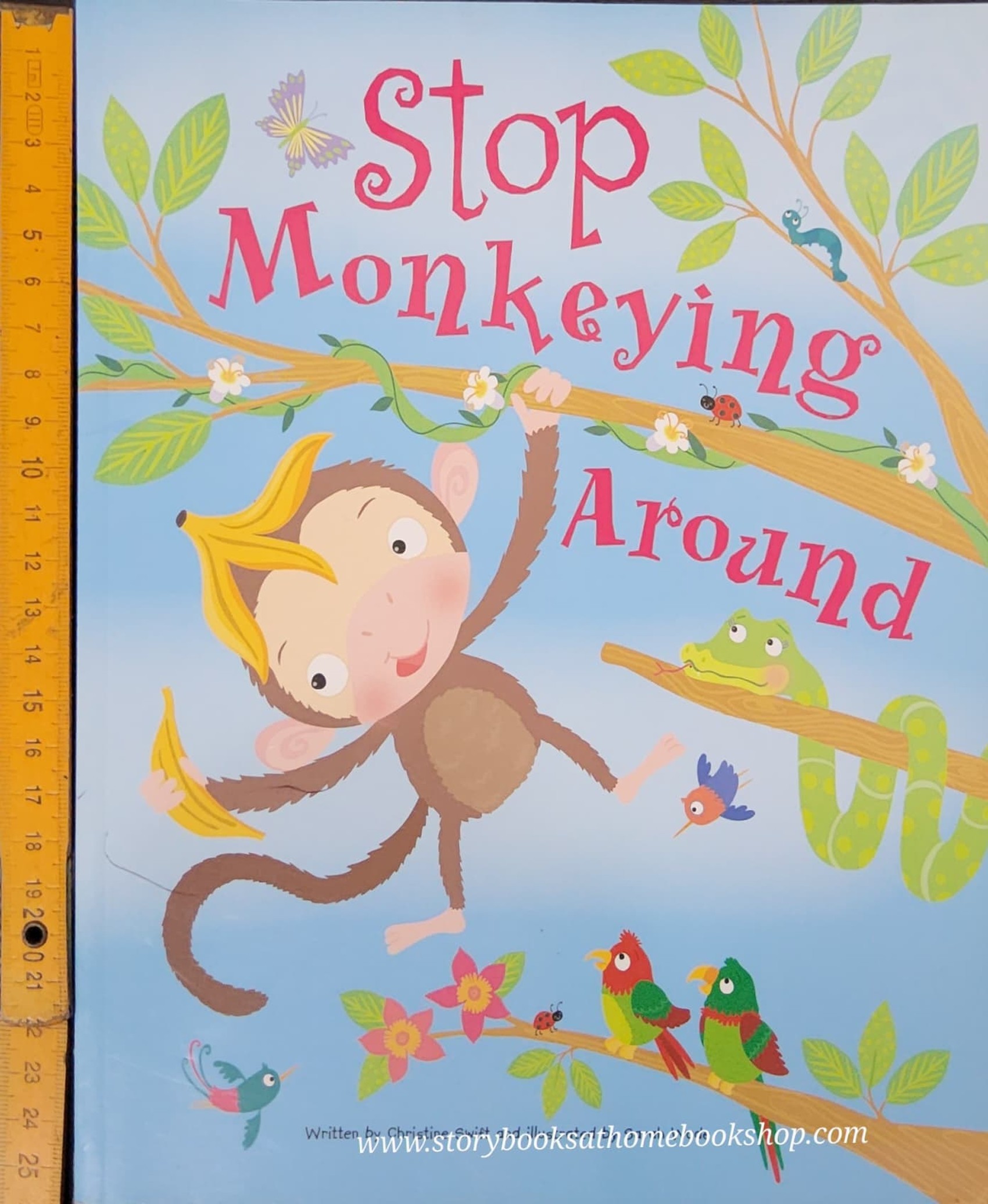 หนังสือนิทานปกอ่อน** 🍅STOP MONKEYING AROUND♥️♥️