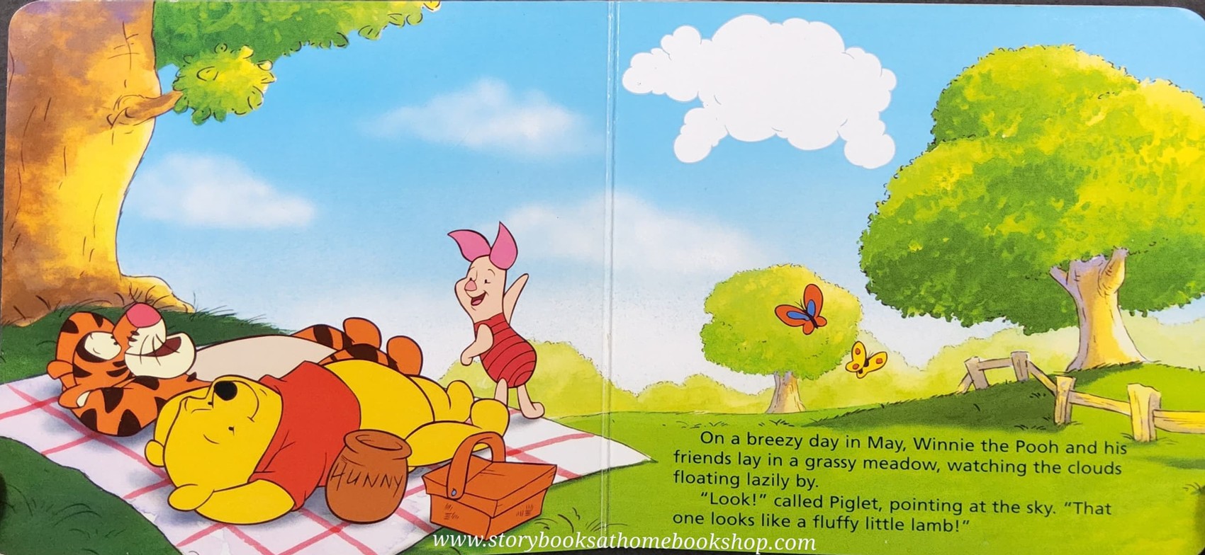 Board Book** 🍅🍓DISNEY A CLOUDY DAY FOR POOH