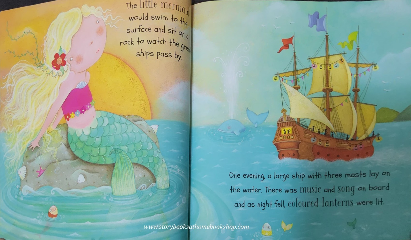 หนังสือนิทานปกอ่อน** 🍅🍓PRINCESS TIME:THE LITTLE MERMAID