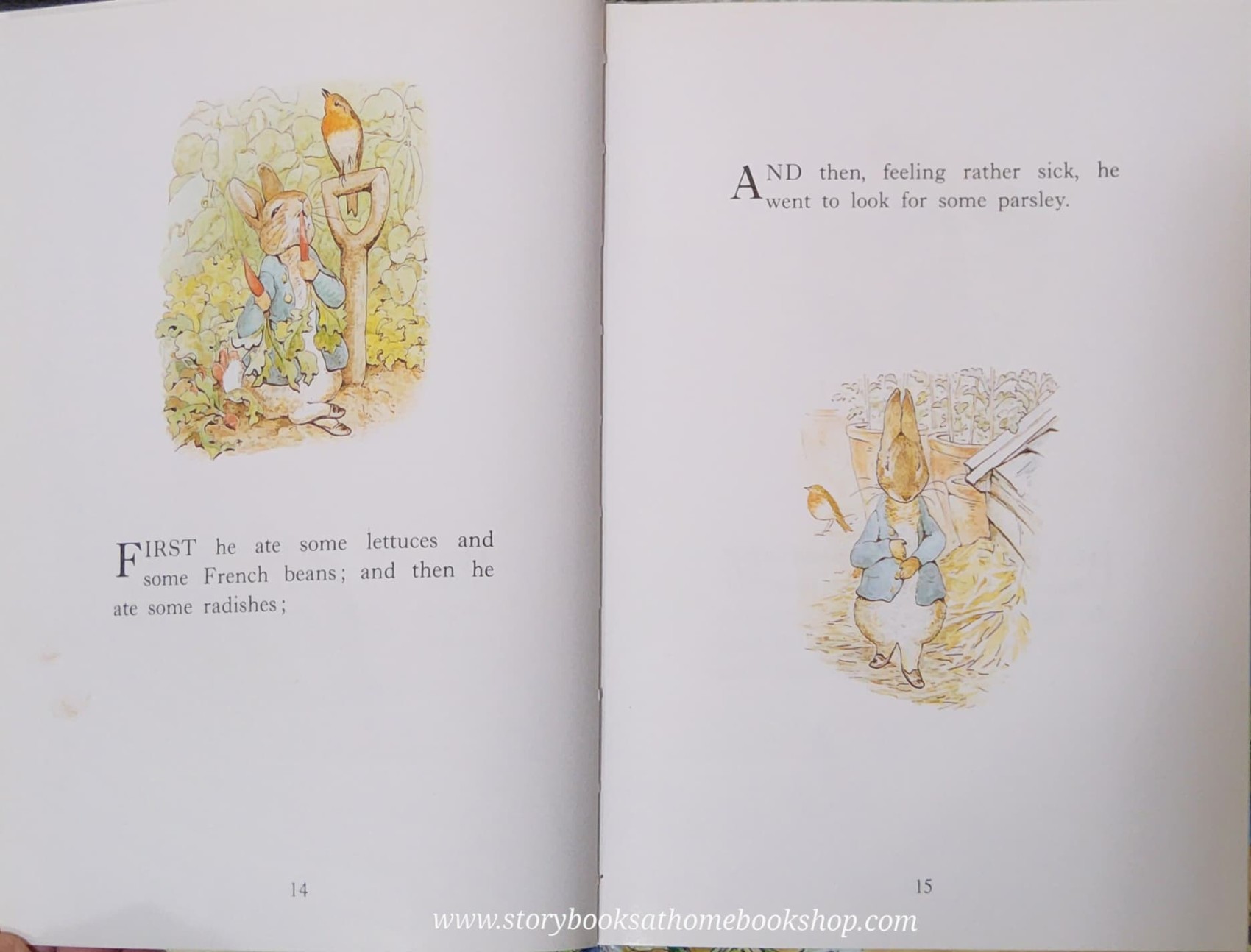 หนังสือนิทานปกแข็ง 🍅🍓PETER RABBIT'S LITTLE TREASURY BY BEATRIX POTTER