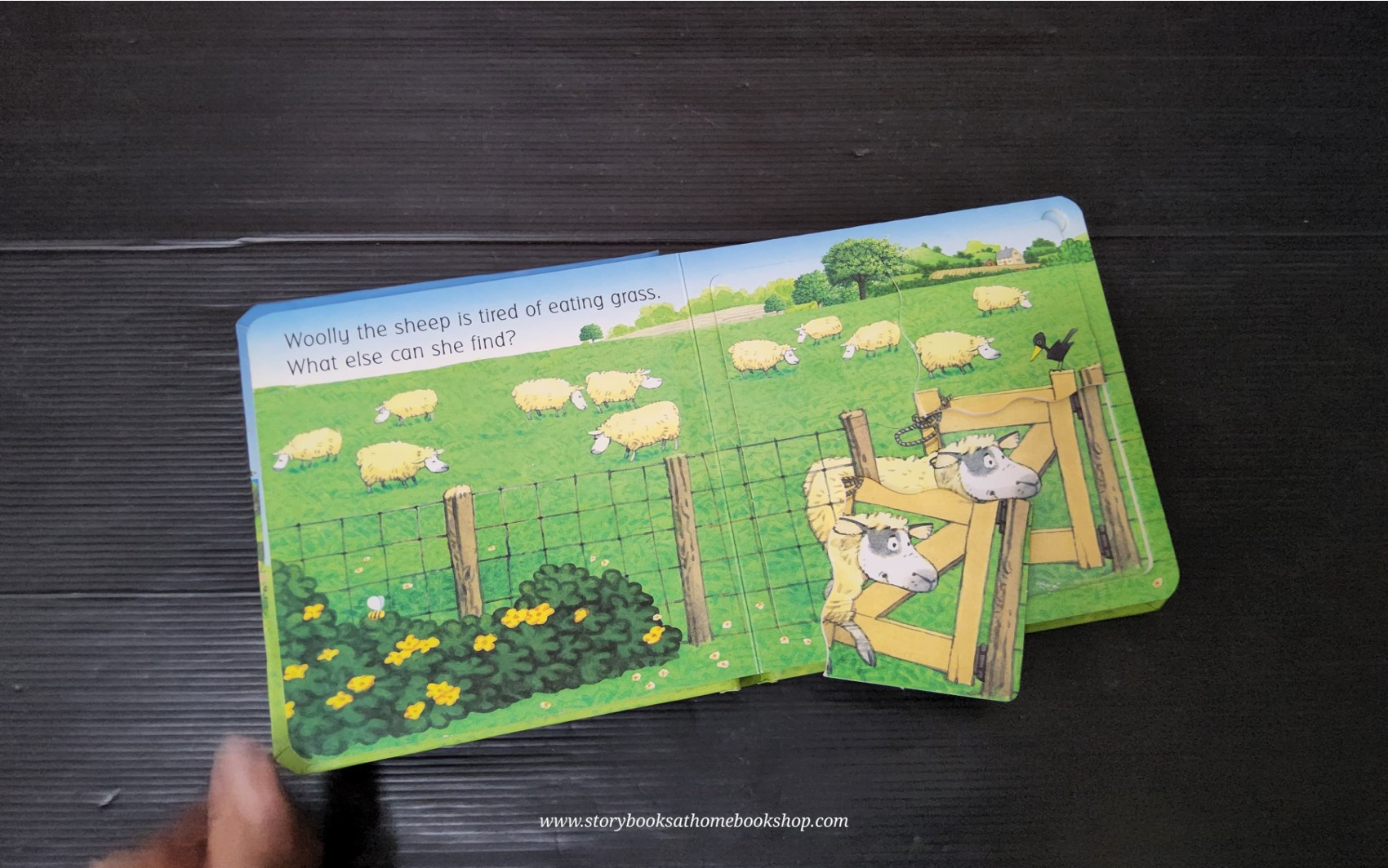 JIGSAW BOARD BOOK** 🍅🍓USBORNE FARMYARD TALES CHUNKY JIGSAWS: NAUGTY WOOLLY
