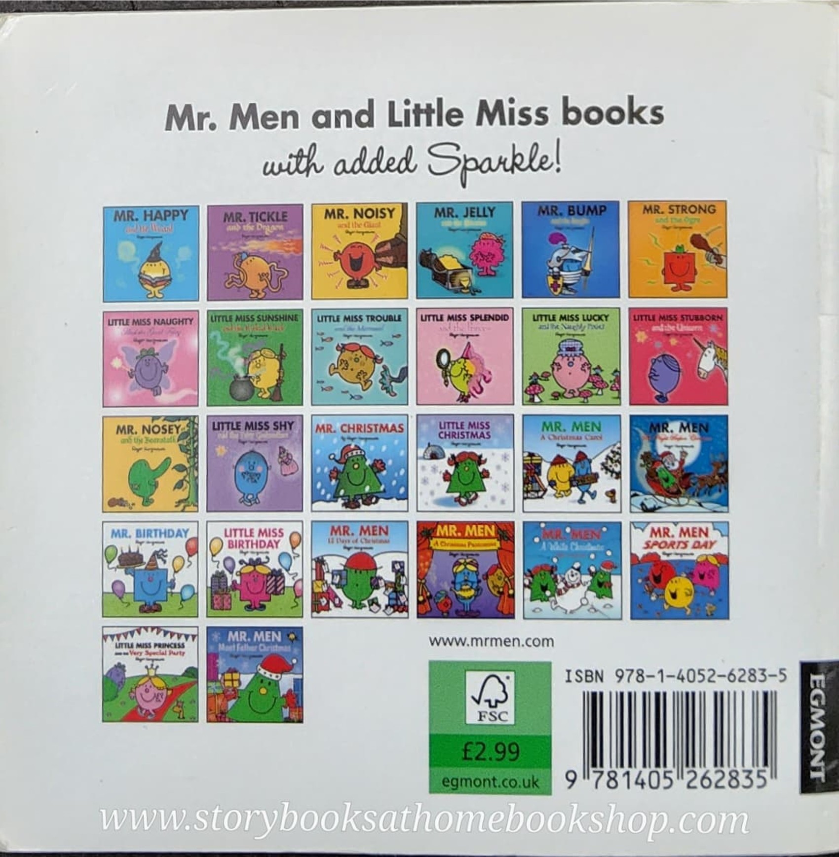 หนังสือ Bestseller Small book** **หนังสือนิทานปกอ่อน** 👉LITTLE MISS&MR.MEN👍 🍅🍅MR.MEN MEET FATHER CHRISTMAS by Roger Hargreaues