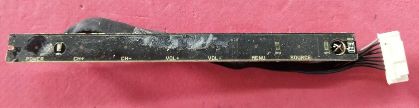 แผงรับรีโมท/ตัวรับรีโมททีวีซัมซุง/คีย์ทัช/คีย์คอนโทรล SAMSUNG (ซัมซุง) ของถอดพร้อมใช้งาน พาร์ทBN96-13421B ใช้กับรุ่นLA26C450E1TXXT LA32C450E1TXXT