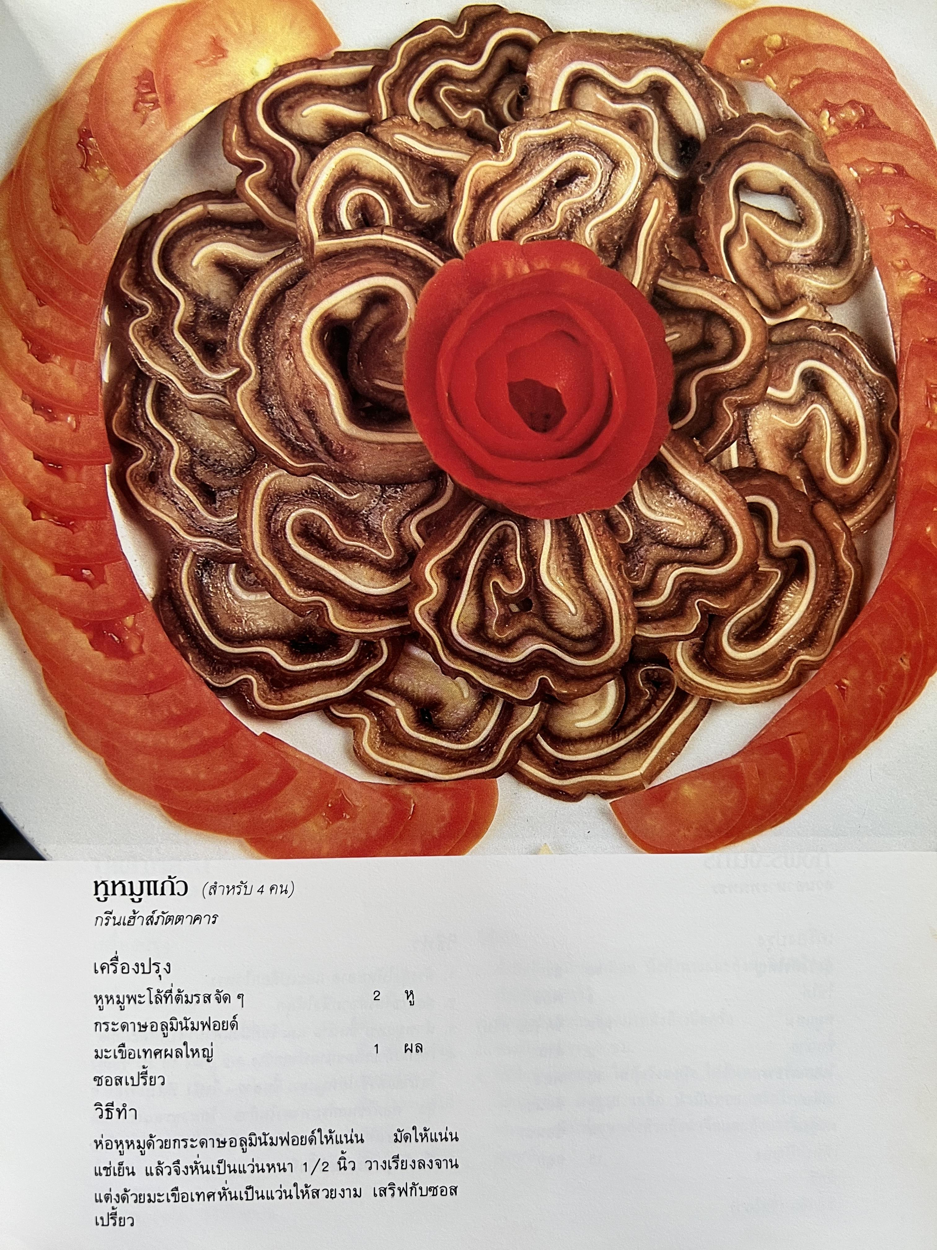 ตำราอาหารภัตตาคาร โดย : อาจารย์ศรีสมร คงพันธุ์ อาจารย์มณี สุวรรณผ่อง อาจารย์จันทร ทศานนท์.
