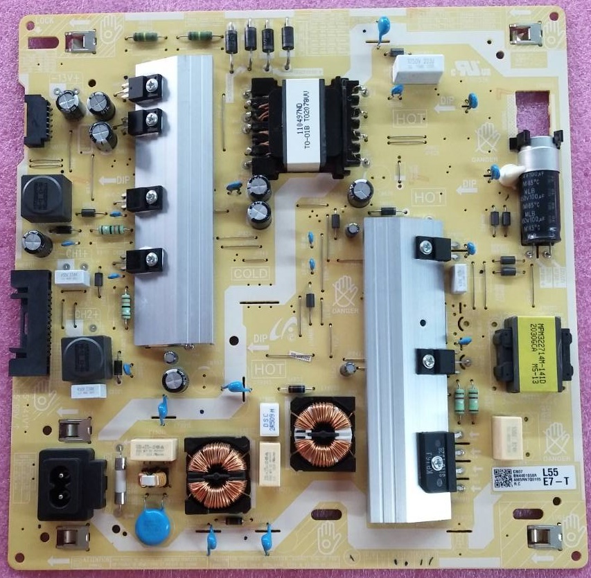 เพาเวอร์ซัพพลายทีวีซัมซุง SAMSUNG) ของแท้มือสองถอดจากเครื่อง พาร์ทBN44-01058A ใชักับรุ่นQA50Q60TAKXXT QA55Q60TAKXXT QA55Q65TAKXXT