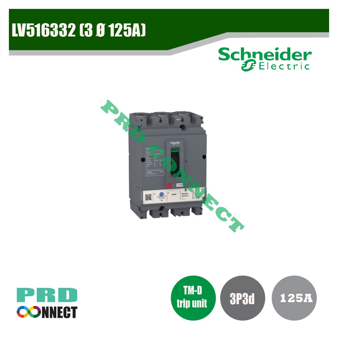 LV516332 (3 Ø 125A)