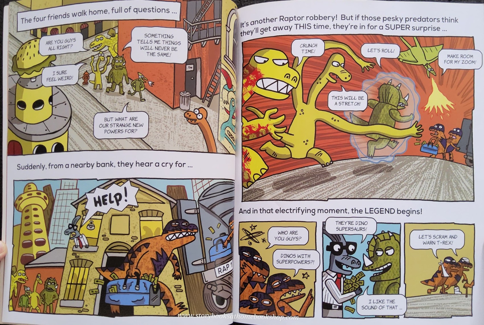 หนังสือนิทานปกอ่อน** 🍅🍅T-REX TERROR THE SUPERSAURUS LEGEND BEGINS