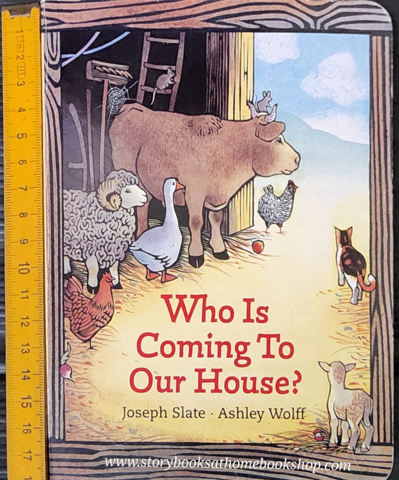 BOARD BOOK** 🍅🍓WHO IS COMING TO OUR HOUSE