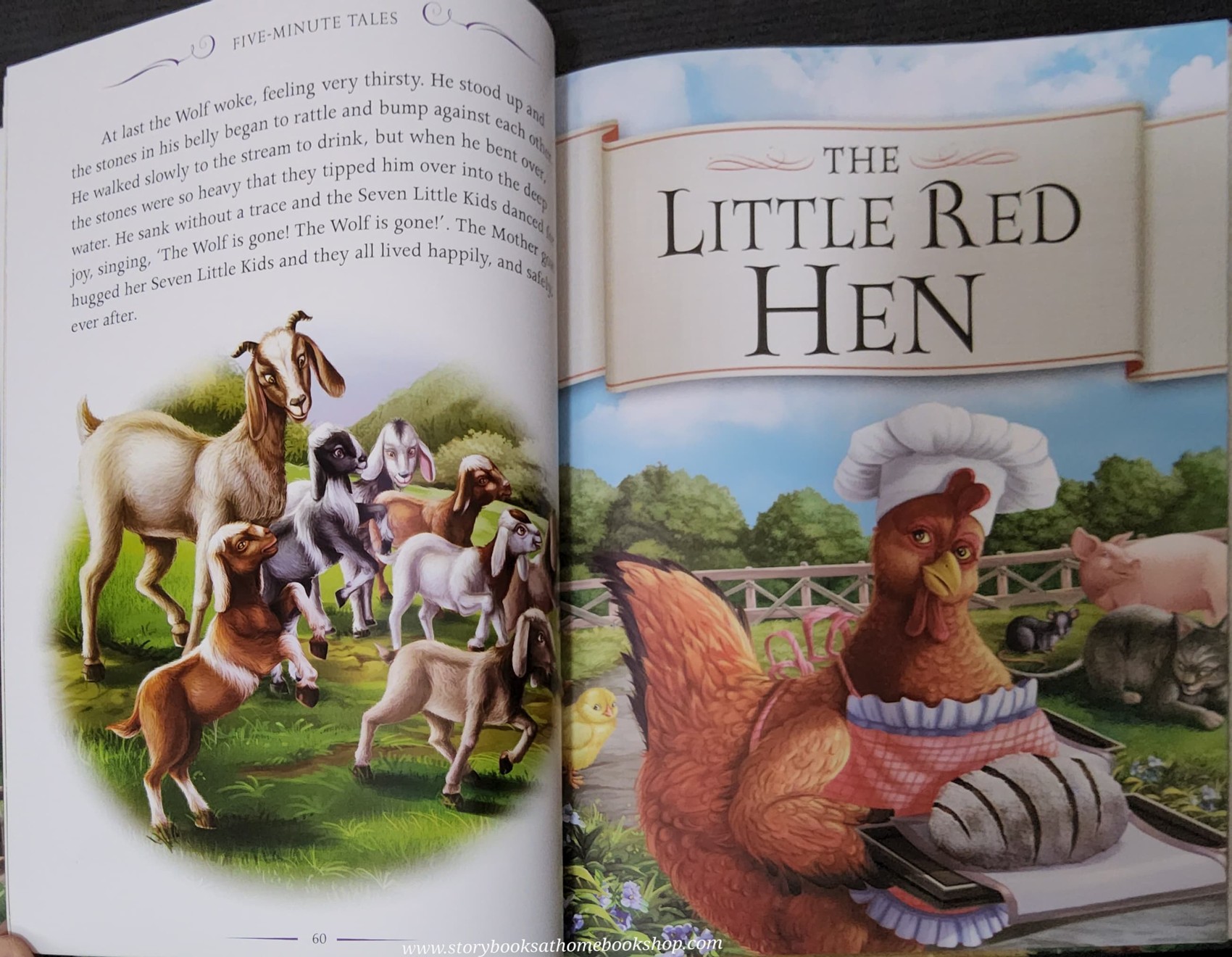 หนังสือนิทานปกแข็ง* 🍓🍓MY TREASURY OF FIVE-MINUTE TALES