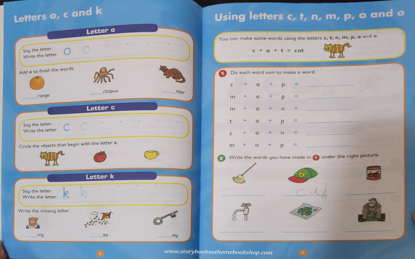 PRACTICE BOOK** ð
EASY LEARNING PHONICS AGES 5-6
