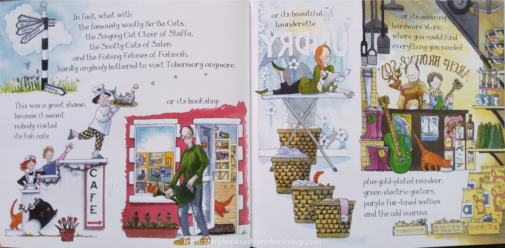 หนังสือนิทานปกอ่อน** 🍅THE TOBERMORY CAT BY DEBI GLIORI