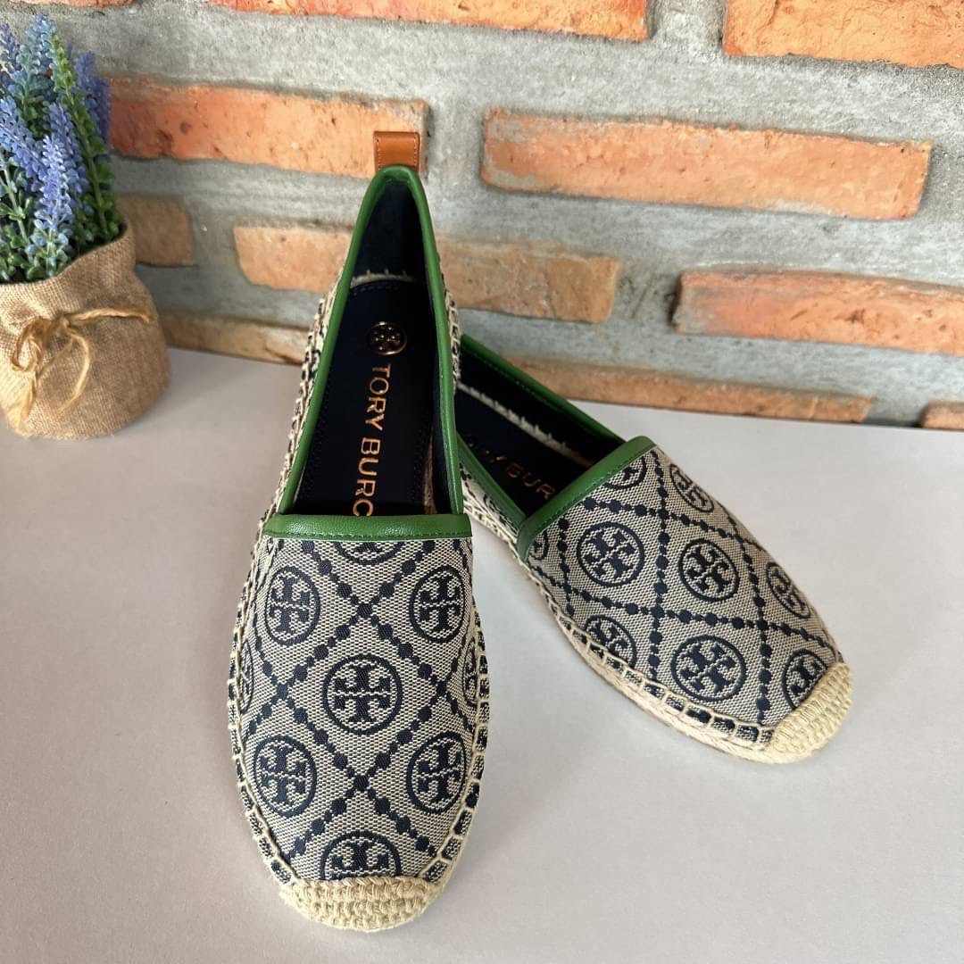 New Tory Burch Women's T Monogram Espadrille 82839 (shop)
