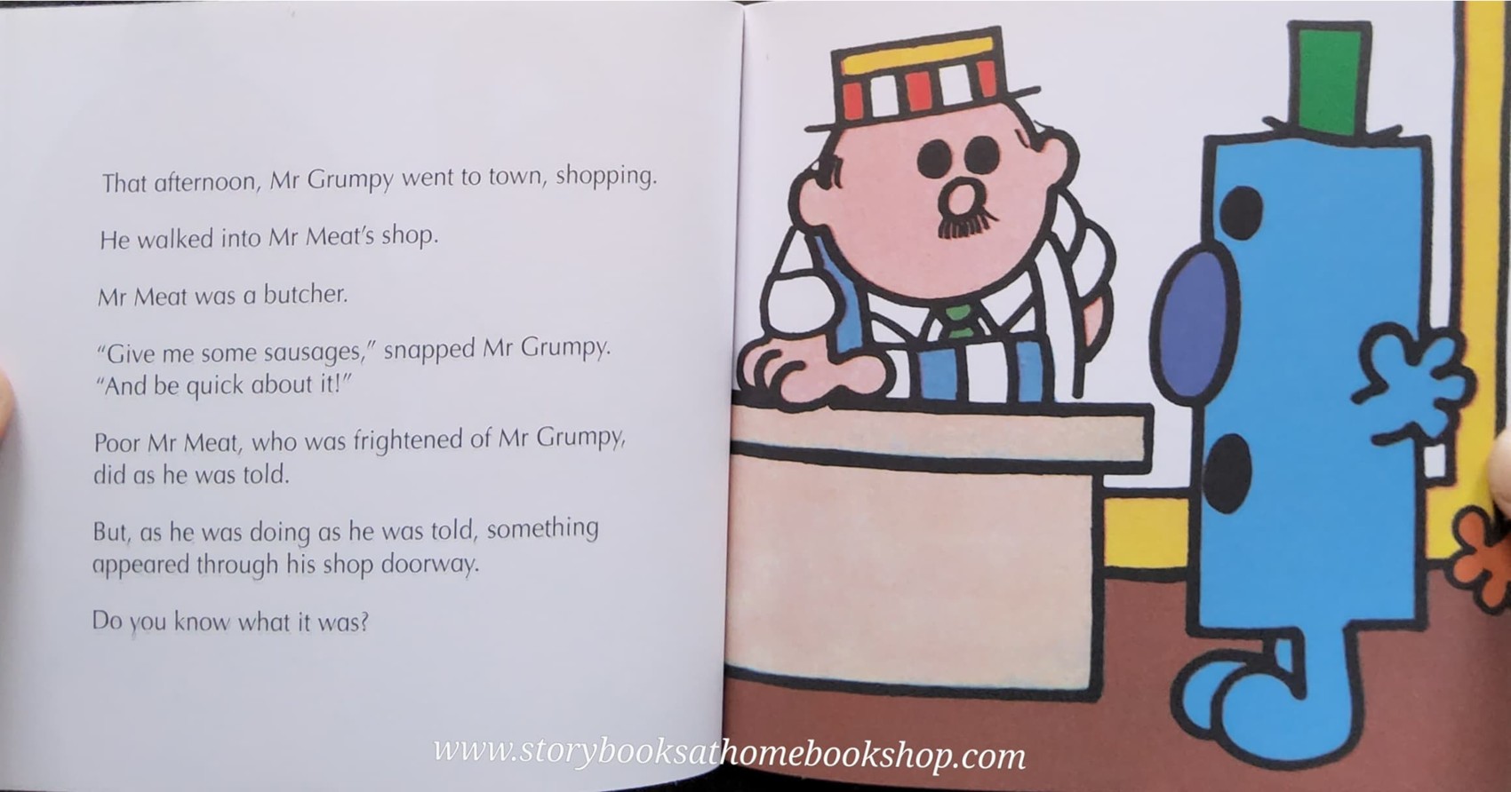 หนังสือ Bestseller Small book** **หนังสือนิทานปกอ่อน** 👉LITTLE MISS&MR.MEN👍 🍅🍅MR. GRUMPY by Roger Hargreaues