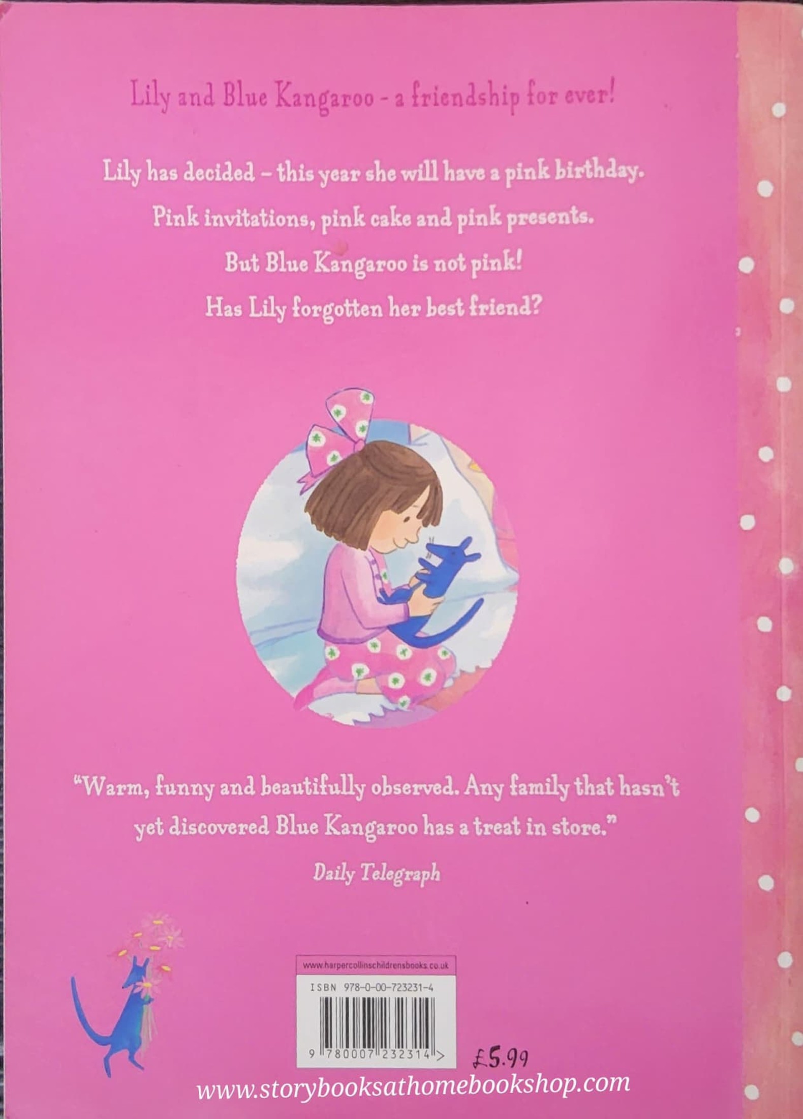 หนังสือนิทานปกอ่อน** 🍓🍓 HAPPY BIRTHDAY, BLUE KANGAROO? BY EMMA CHICHESTER CLARK