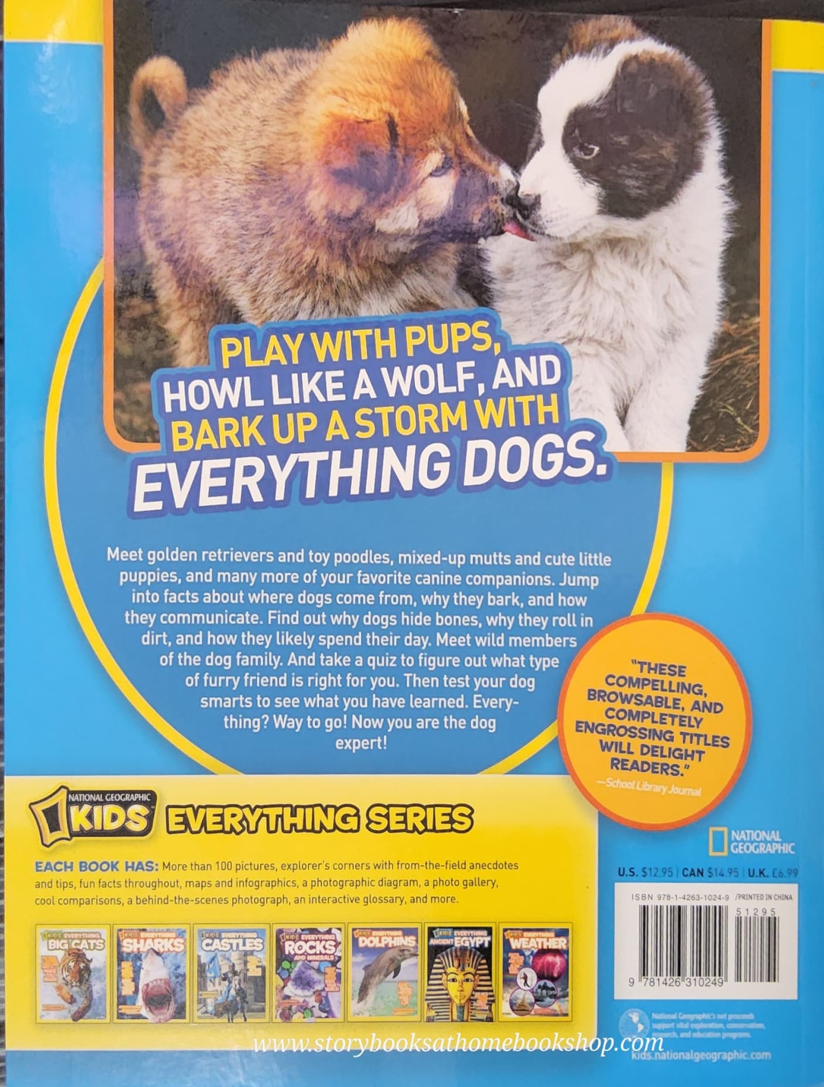 KNOWLEDGE BOOK** ♥️NATIONAL GEOGRAPHIC KIDS:EVERYTHING DOGS