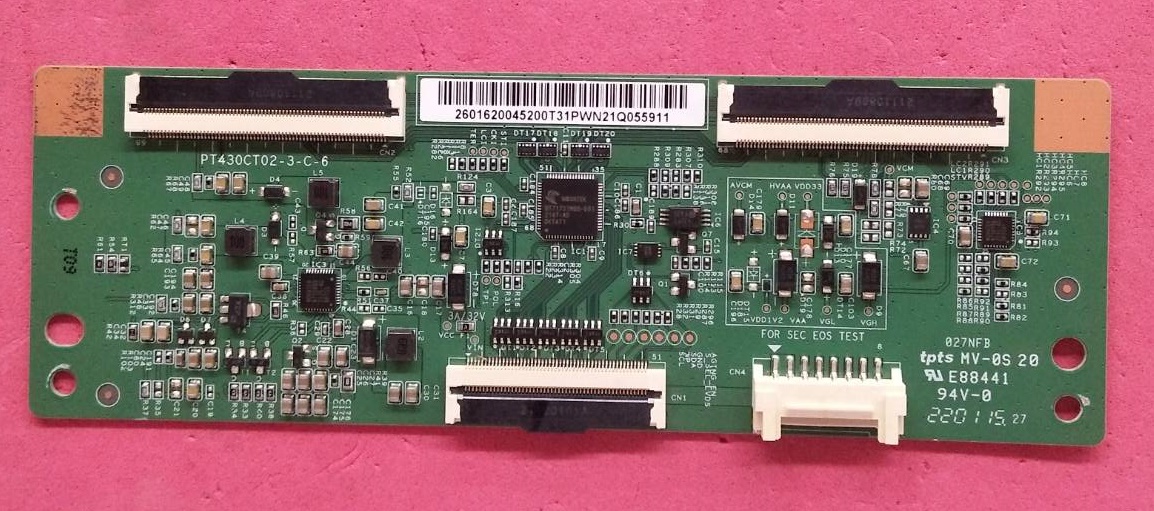 ทีคอนซัมซุง(T-CON SAMSUNG) อะไหล่แท้/ของถอดพร้อมใช้งาน UA43T6003AKXXT พาร์ทPT430CT02-3-C-6