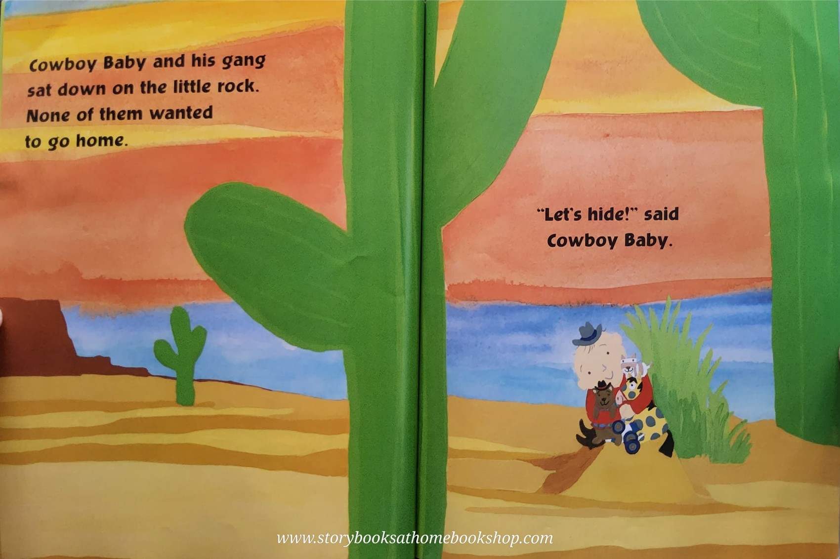 หนังสือนิทานปกอ่อน** 🍅🍅COWBOY BABY BY SUE HEAP♥️♥️