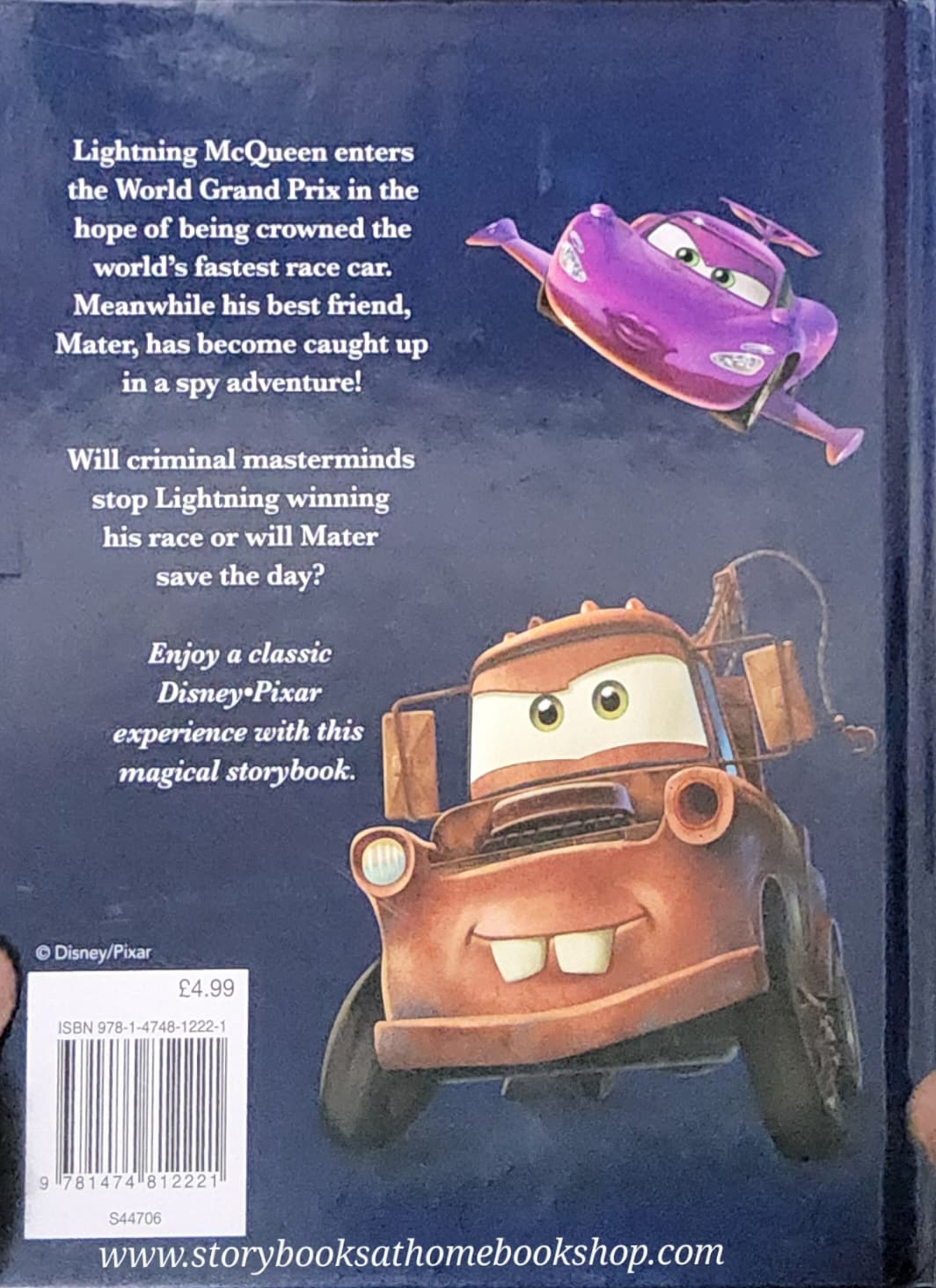 หนังสือนิทานปกแข็ง** 🍅🍅DISNEY PIXAR CARS 2