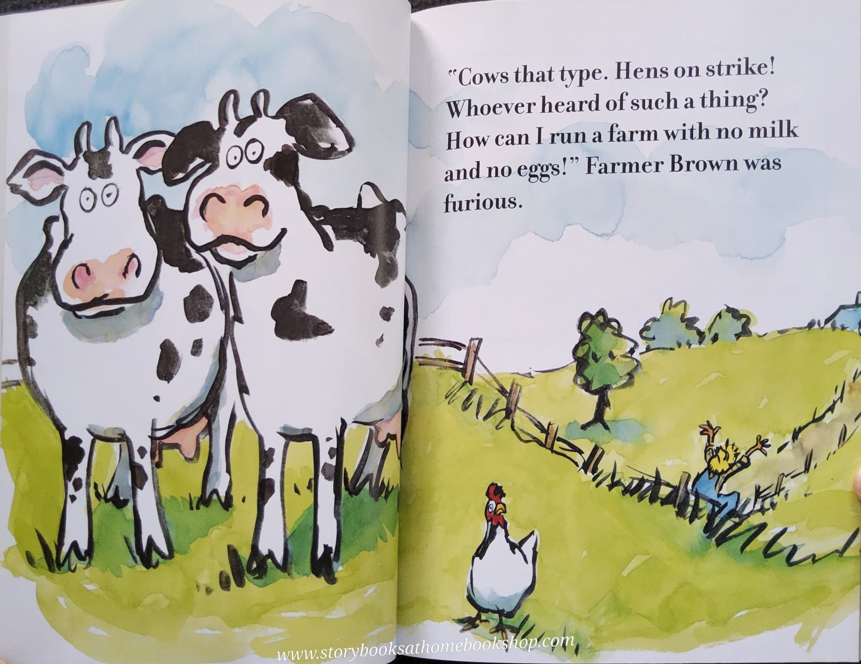 หนังสือนิทานปกอ่อน** ♥️CLICK,CLACK,MOO COWS THAT TYPE WITH CD