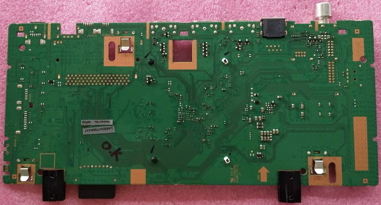 เมนบอร์ดทีวีซัมซุง SAMSUNG อะไหล่แท้/มือสองพร้อมใช้งาน พาร์ท BN96-58677F ใช้กับรุ่นUA55DU7700KXXT เวอร์ชั่น WF03