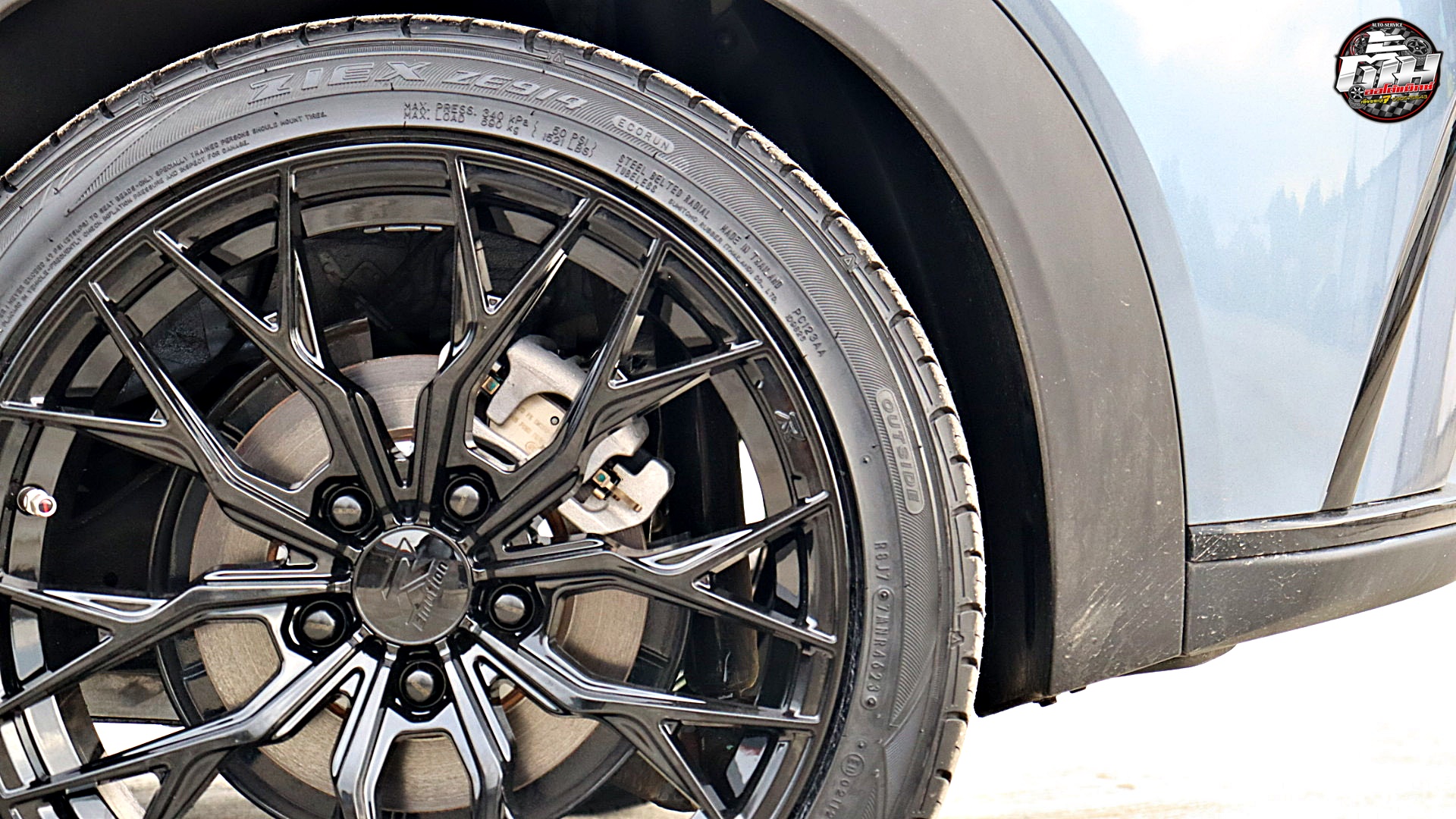 BYD Dophin ป้ายแดง เปลี่ยนล้อยาง ล้อ Emotion-R VAG ขอบ18นิ้ว ยาง FALKEN ZE914 225/45R18 95W