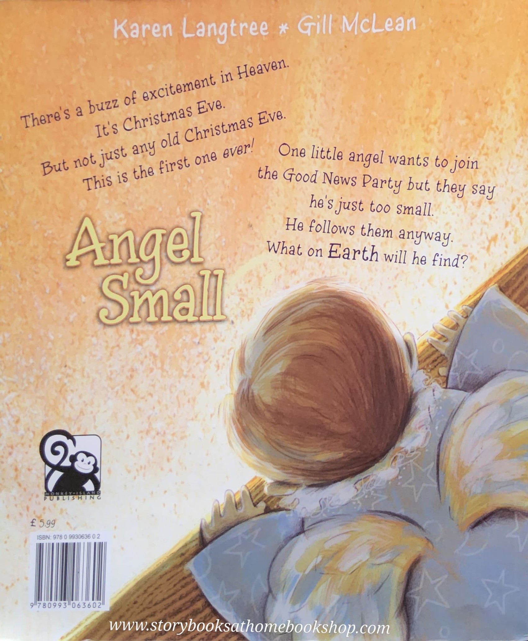 หนังสือนิทานปกอ่อน** 🍅🍓ANGEL SMALL BY KAREN LANGTREE AND GILL MCLEAN