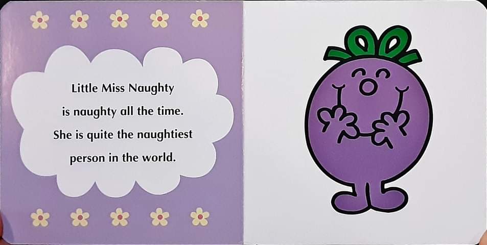 BOARD BOOK** ðLITTLE MISS&MR.MENð ð
ðLITTLE MISS NAUGHTY