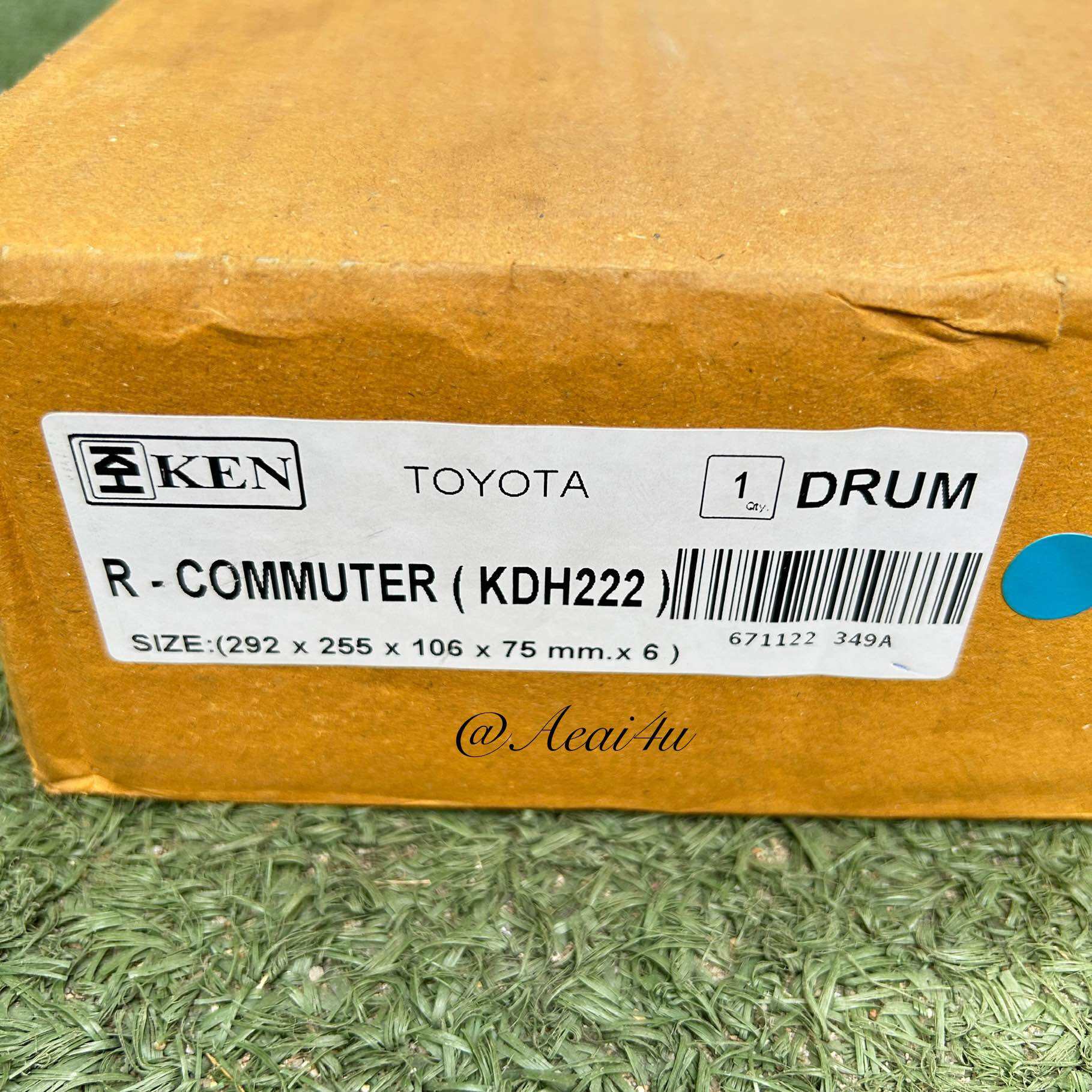 จานดรัมเบรคหลัง TOYOTA COMMUTER (KDH222)