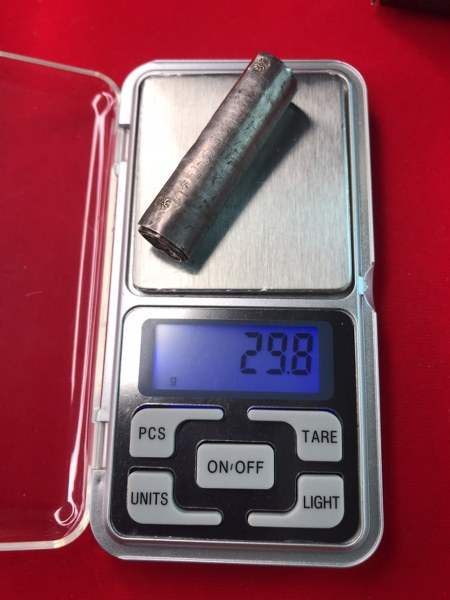 ตะกรุดเงิน จารมือหลวงปู่ครูบาชัยยะวงศา วัดพระพุทธบาทห้วยต้ม จ.ลำพูน