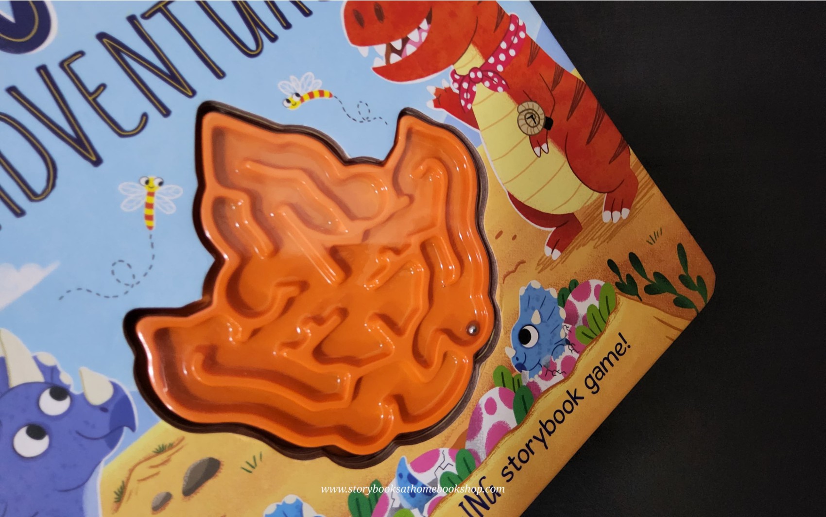 PLAY BOARD BOOK** ♥️DINO MAZE ADVENTURE
