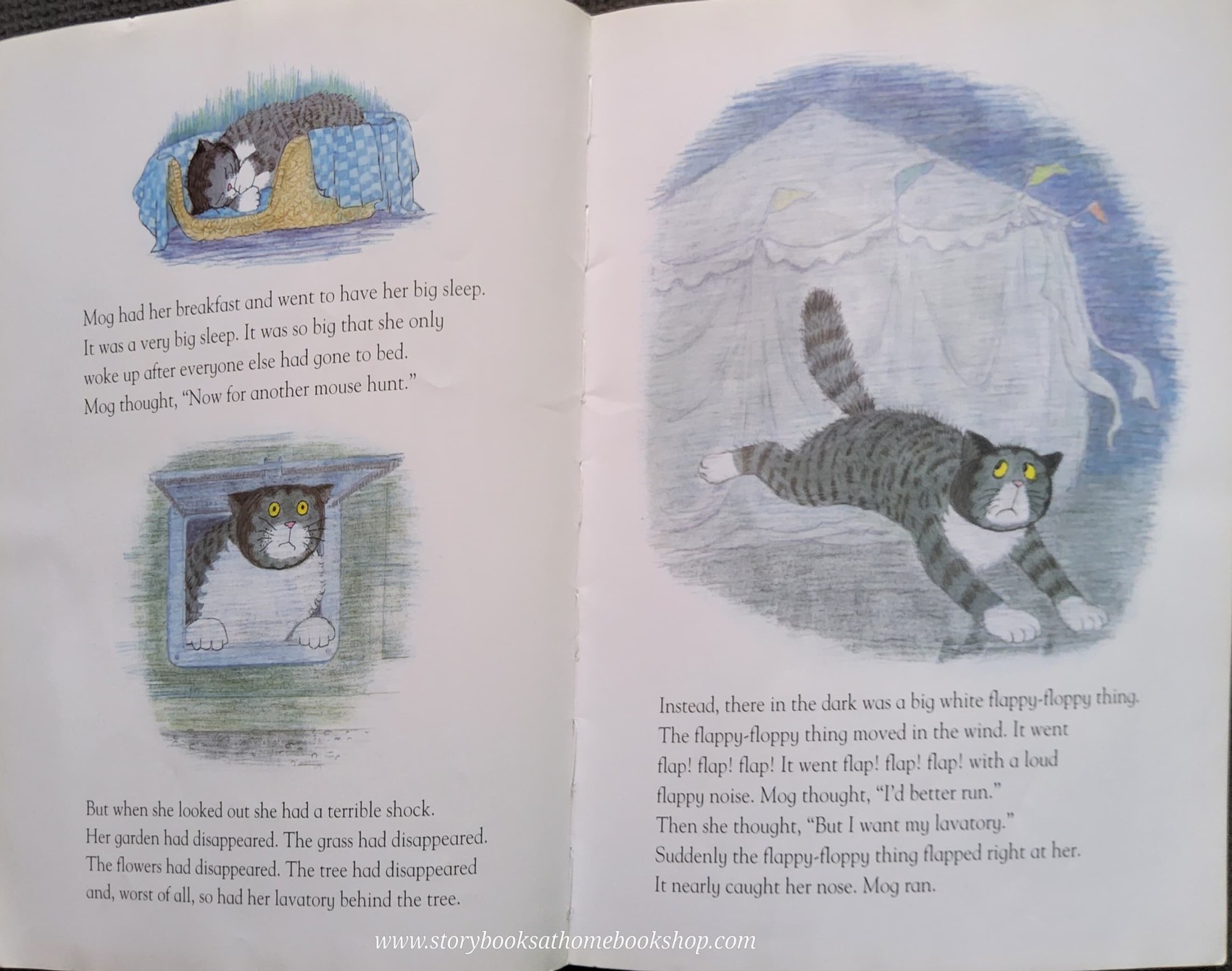 หนังสือนิทานปกอ่อน** 🍅🍓MOG'S BAD THING BY JUDITH KERR