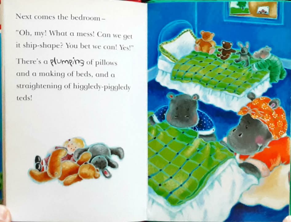 หนังสือนิทานปกแข็ง** 🍅🍓Grandma Hippo's Visit