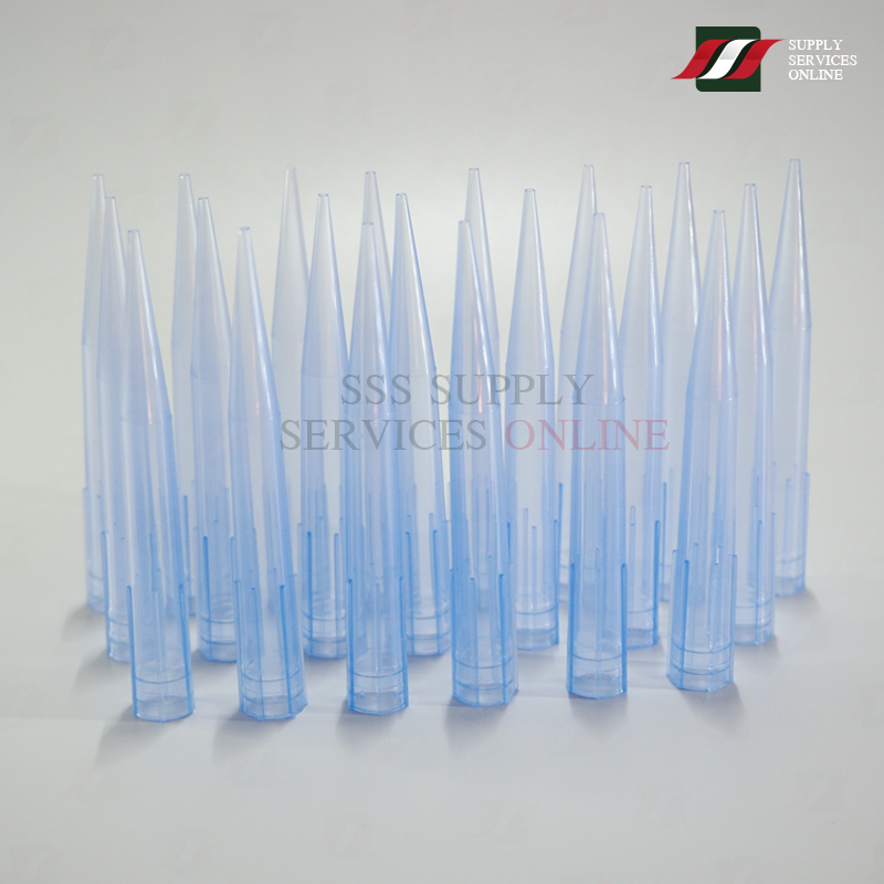 ทิปฟ้า สำหรับดูดตัวอย่าง ขนาด 1000 ไมโครลิตร Pipette Tip 1000 microliter