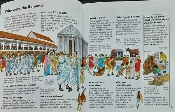Knowledge Book** ð
ðUsborne Starting Point History Who were the Roman?