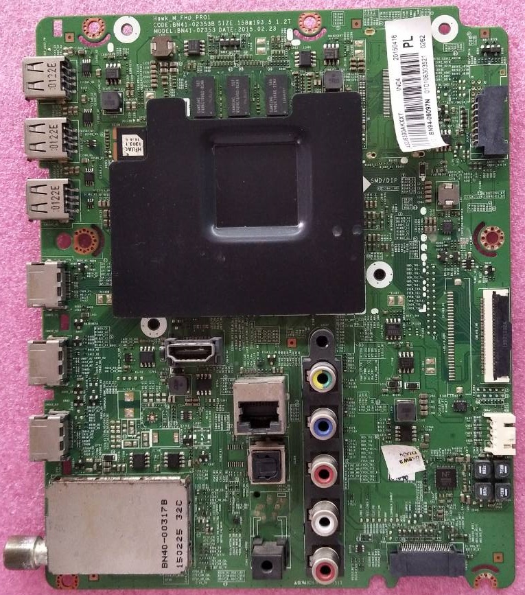 เมนบอร์ดซัมซุง Samsung ของแท้ถอดจากเครื่อง รุ่น UA55J6300AK UA50J6200A UA48J6300AK UA40J6300AK UA32J6200A UA32J6300AK พาร์ท BN94-09097R BN94-08272F BN94-08272G BN94-08272H BN94-08272S BN94-09097N BN94-09097P BN94-09097Q