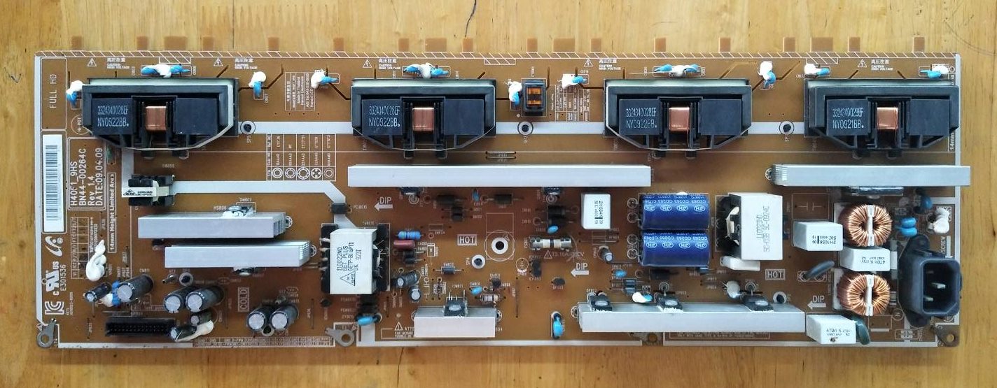 POWER SUPPLY SAMSUNG (ซับพลาย ซัมซุง) อะไหล่แท้/ของถอดพร้อมใช้งาน พาร์ท BN44-00264C :BN44-00264B :BN44-00284A :BN44-00264A :BN98-01984A รุ่นตามที่ระบด้านล่าง