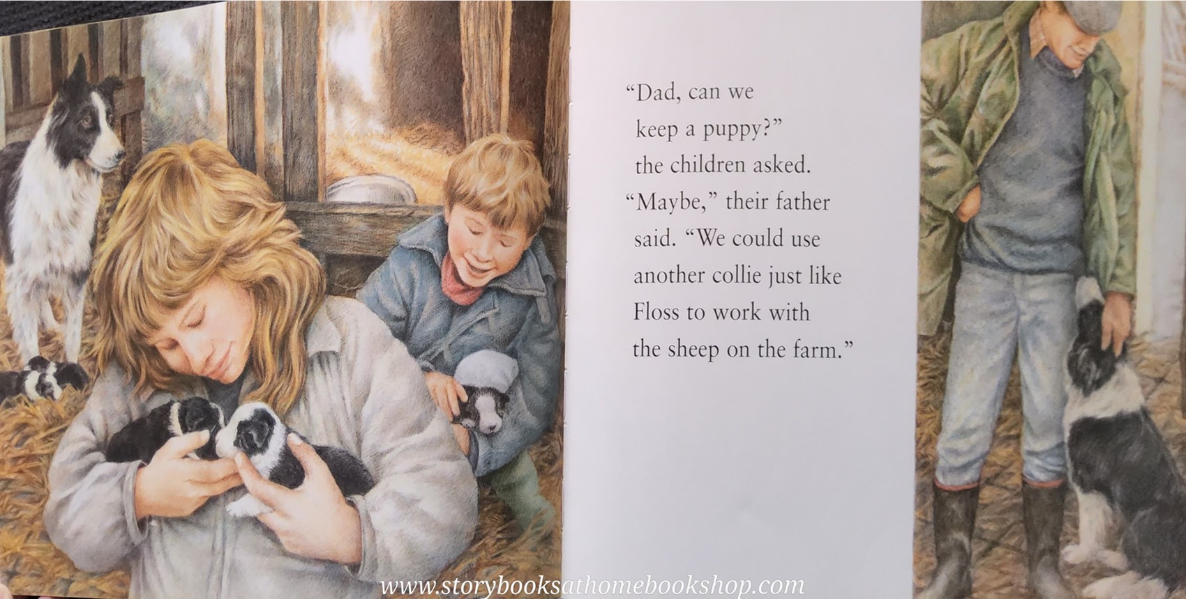 หนังสือนิทานปกอ่อน** 🍅🍓JUST LIKE FLOSS BY KIM LEWIS♥️♥️