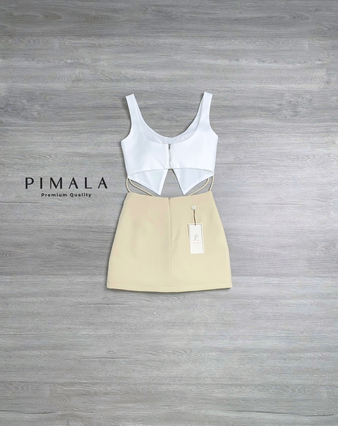 SETเสื้อ+กระโปรงกางเกง