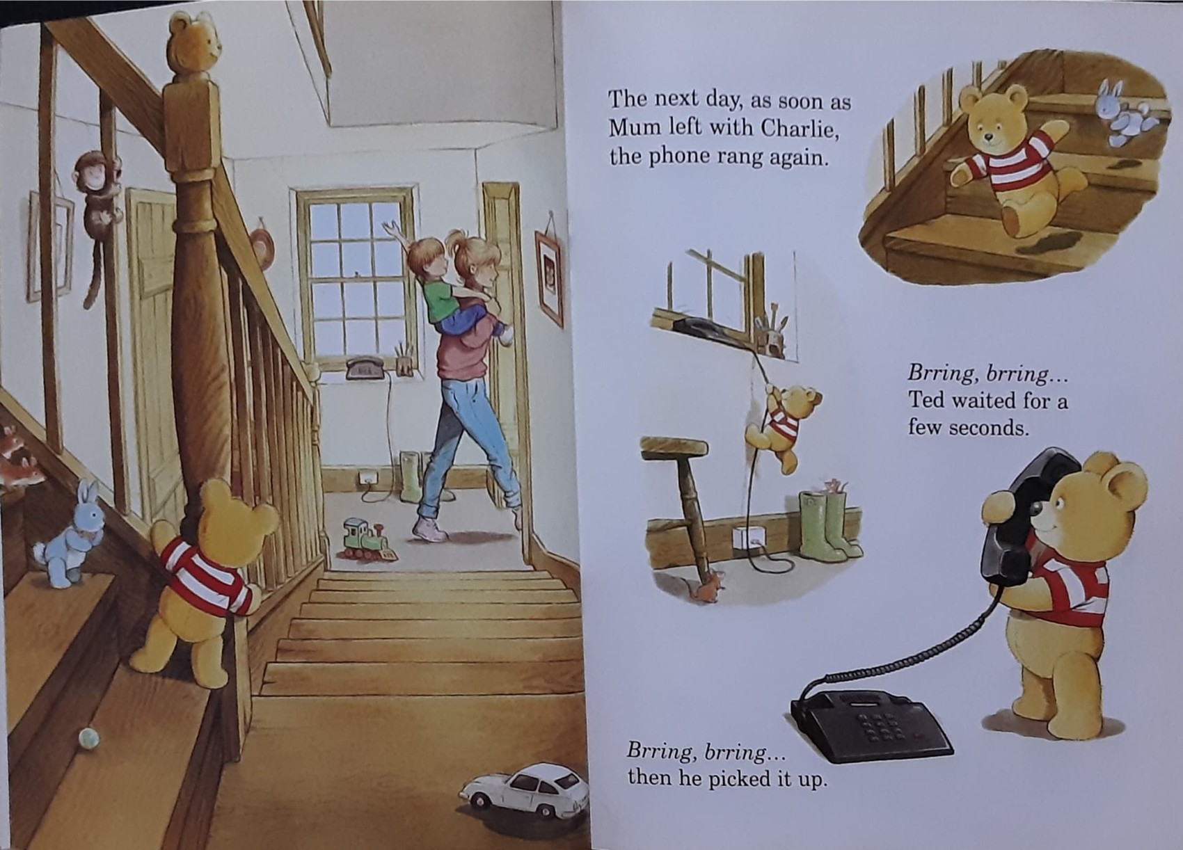 หนังสือนิทานเด็ก ปกอ่อน ภาษาอังกฤษ 🍅🍓 Telophone TED/สภาพ 80-90%