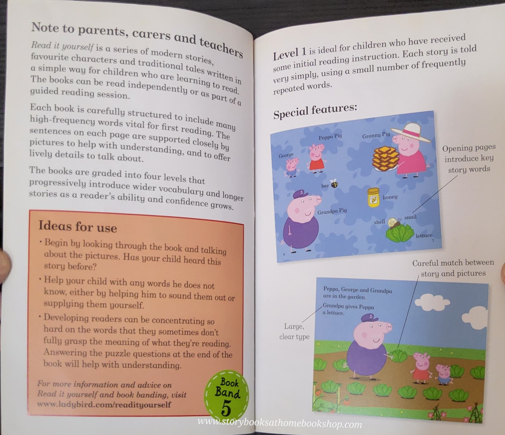 หนังสือนิทานปกอ่อน** 🍅🍓READ IT YOURSELF:PEPPA PIG LITTLE CREATURES LEVEL1