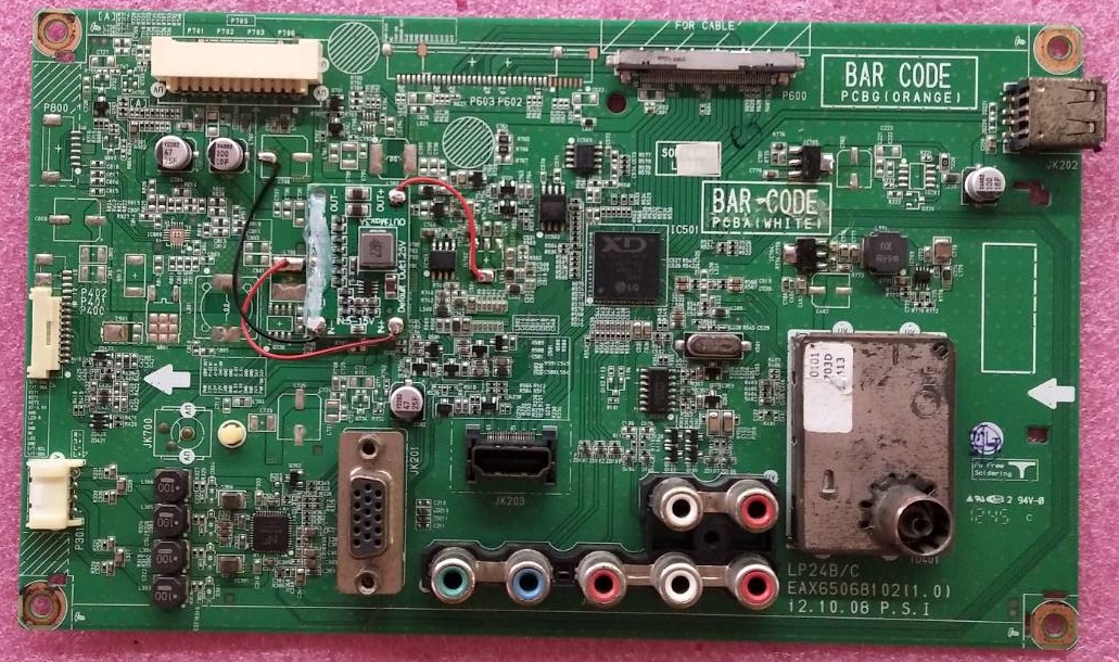เมนบอร์ดทีวี แอลจี LG ของแท้ถอดจากเครื่อง รุ่น 42LS3110