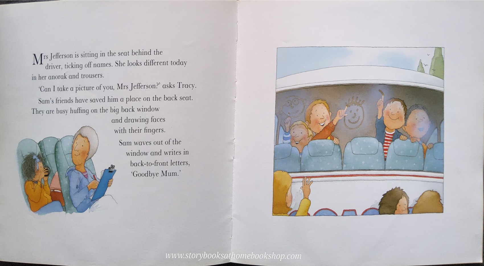 หนังสือนิทานปกอ่อน** 🍅🍓THE SCHOOL TRIP BY NICK BUTTERWORTH AND MICK INKPEN