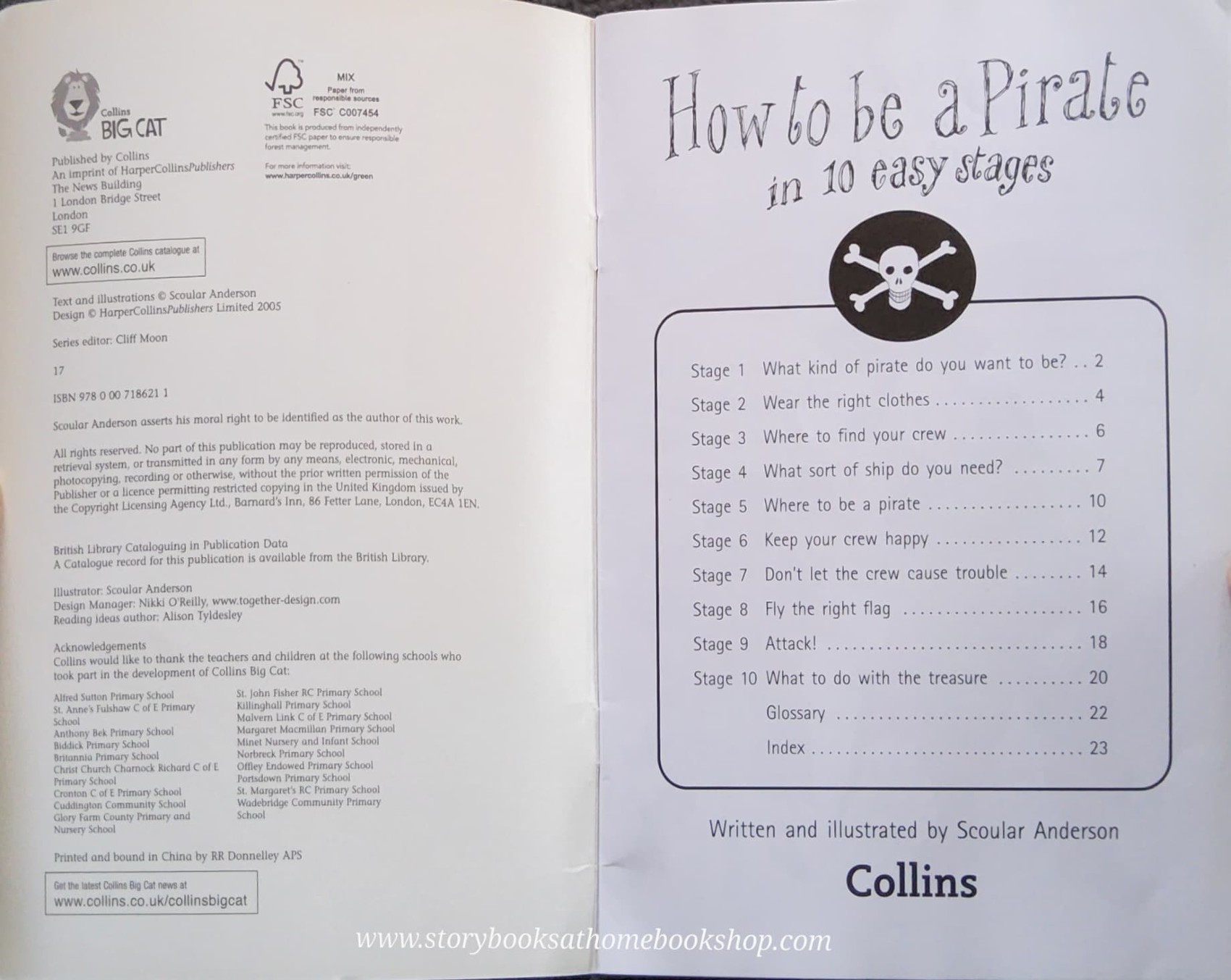 หนังสือนิทานปกอ่อน** ♥️HOW TO BE A PIRATE IN 10 EASY STAGES
