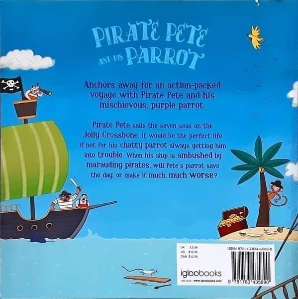 หนังสือนิทานปกอ่อน** 🍅🍓PIRATE PETE AND HIS PARROT
